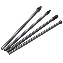 Set di Punte Da 4 Pollici con Punta nel Carburo di Tungsteno un Doppio Taglio un Punta Lunga Da 4 Pezzi con Attacco Da 6 Pollici