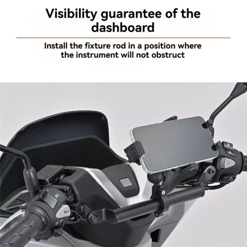 Motorcycle Handlebar Mobile Phone Holder Navigation Bracket for  PCX160 PCX 160 2025 2