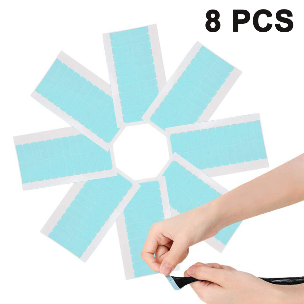 Unisex Replacement Hair Tape, Strong Adhesion For Secure Hold, Invisible Thin Ribbons, Waterproof Acrylic Adhesive, Lasts 6 To 8 Weeks, 96 Pieces