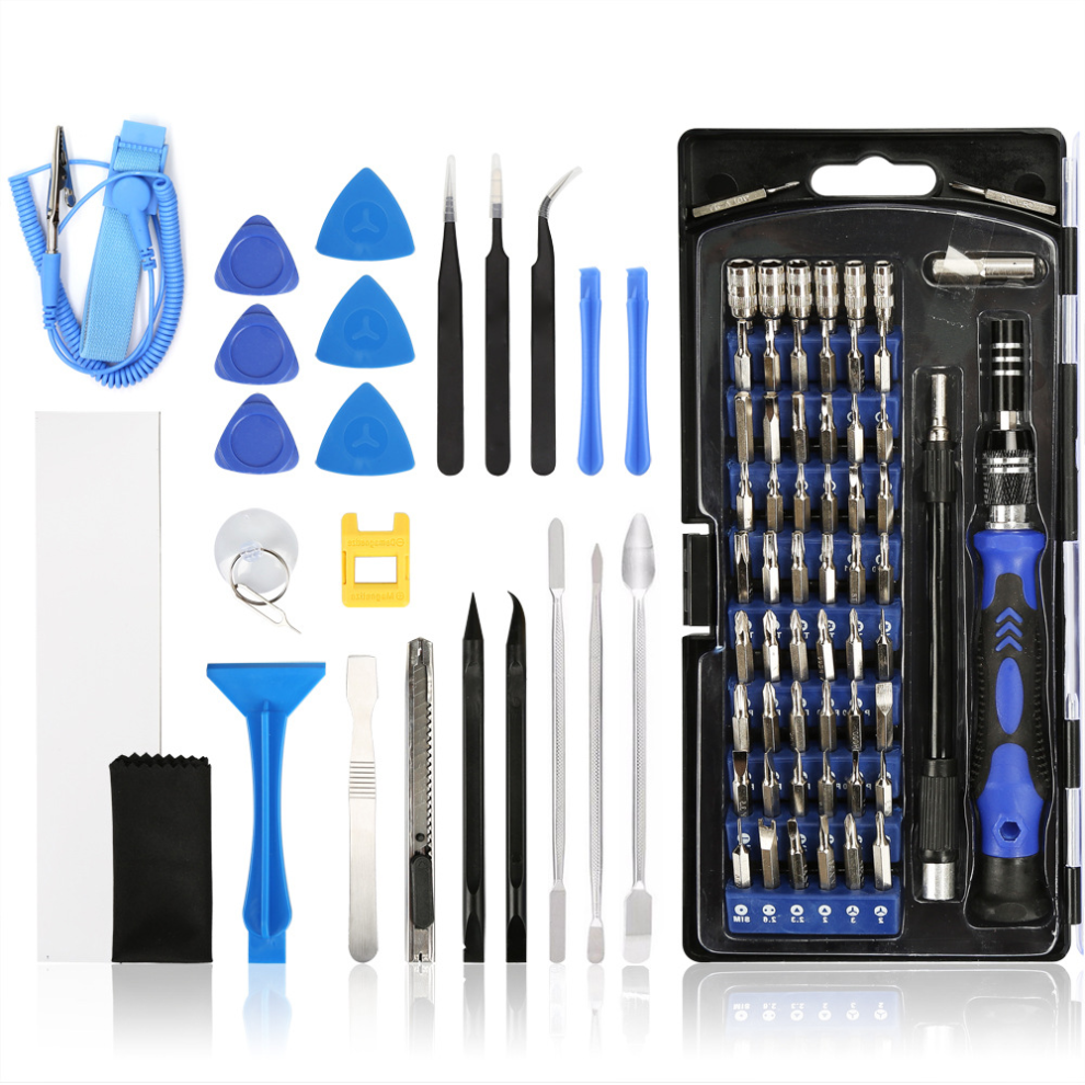 Diy Hand-Making Household Maintenance Workshop General Repairs, Precision Screwdriver Set Multi-Magnetic Screwdriver Bits Ergonomic Design 9048212484158