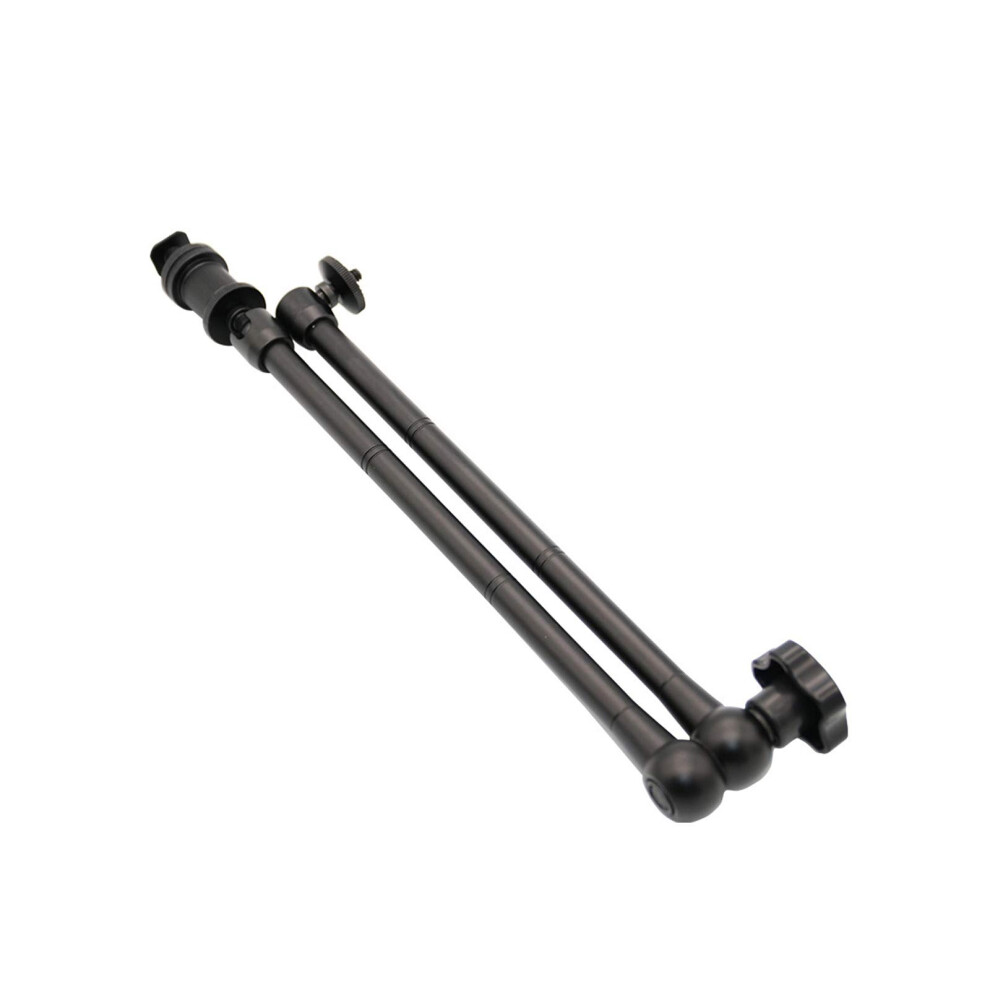 20 Inch Adjustable Articulating Friction Arm Aluminum Alloy, 2Kg Payload, Cold Shoe, Compatible With Flash Monitor, Phone, Tripod Light 9189345189135