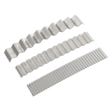 3piece Polymer Clay Cookie Cutter Storage Box Thin Stainless Steel Molds for Modeling Cutting and Shaping for Projects and Precise Details