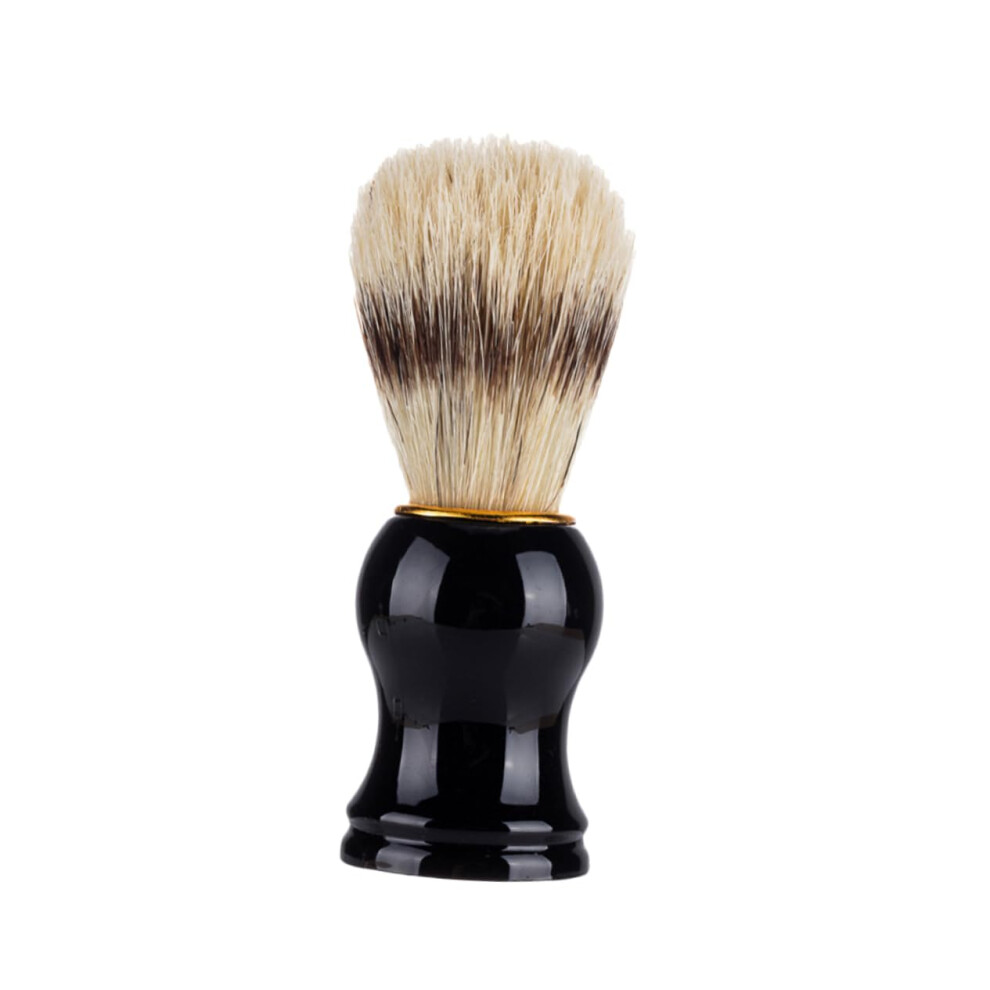 Beard Brush for Men with Soft Boar Bristles, Compact Beard Grooming and Styling Brush
