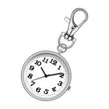 Pocket watch, roundkey buckle  Exquisite pendant for holidays, family, lovers, silver