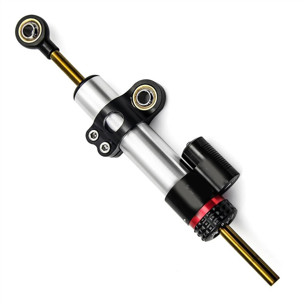 Motorcycle Steering Damper Kit With Titanium Bracket For Kawasaki Ninja 300 Ex300 20132017 9347817877823