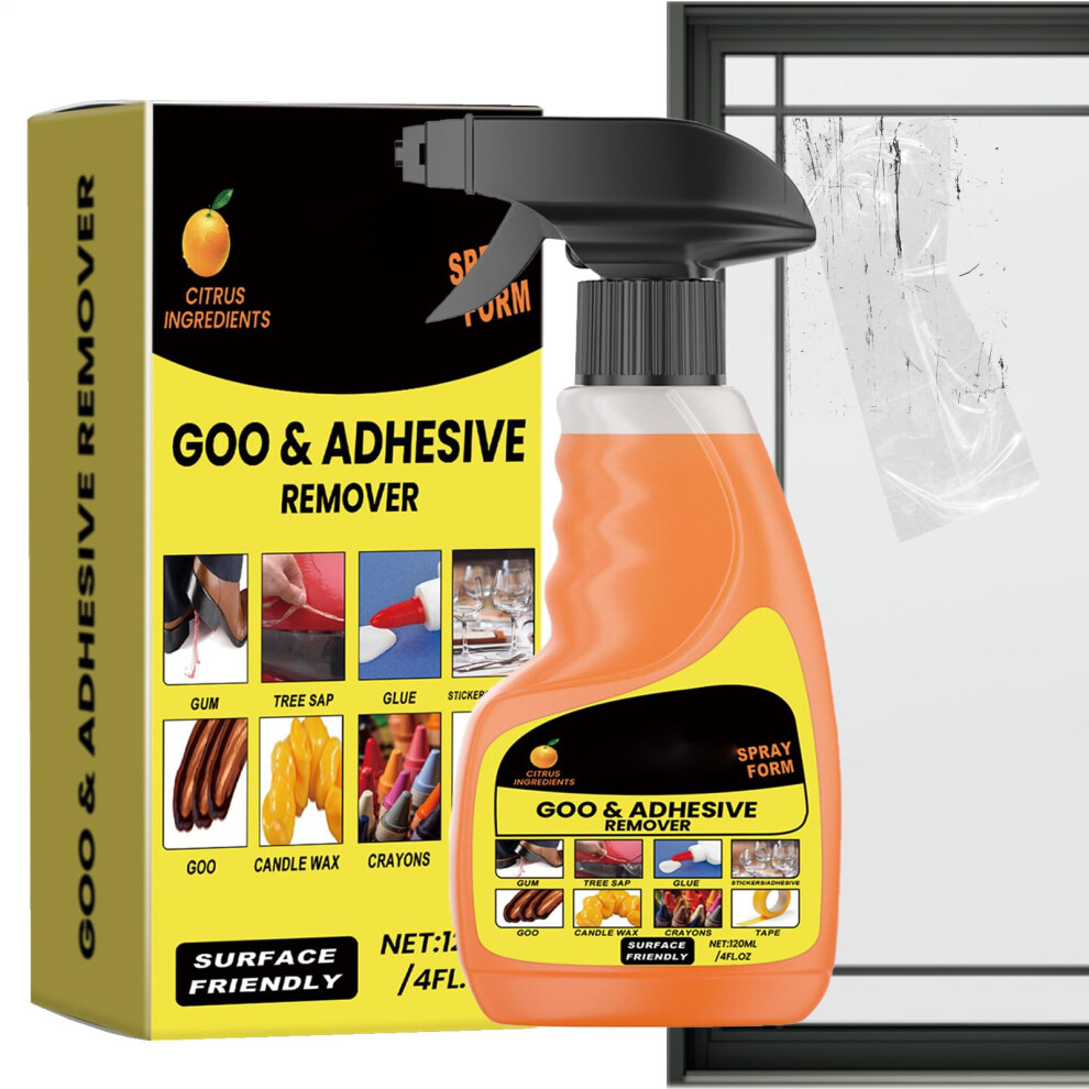 Adhesive Remover Spray Can, Super Strong For Removing Adhesive, Paint Residues, Oil Stains. 9426802405484