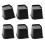 4/6Pcs Bed Risers Nonslip Desk Couch Bottom Elevator-5 inches 6 1