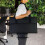 Monitor berries case: tearresistant 600D polyester, soft flannel lining, black 2