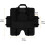 Monitor berries case: tearresistant 600D polyester, soft flannel lining, black 5