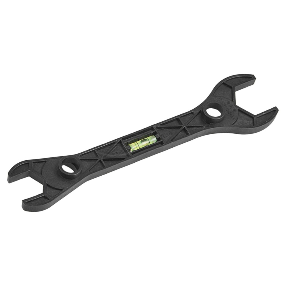 Shower Wrench With Spirit Level For Plumbing Repairs, Adjustable Manual Tool For Water Tap Positioning And Installation 9382693579171