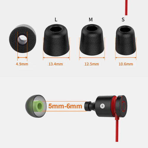 Soft Memory Foam Earplugs Replacement Earplugs Noise Isolating Memory Foam Earplugs 2