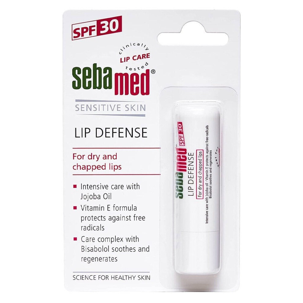 Sebamed Lip Defense Spf30 Protective Lip Balm  | Sun Care 4.8g