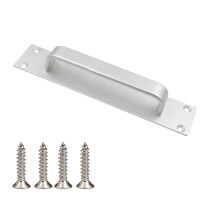 Minimalistische kastknop Handig accessoire voor glazen-Zilver