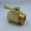 High Performances Solid Brass 3/4Inch Garden Hose Valves With 7