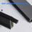 2Pieces Multipurpose Wardrobe Rail Flanges for Organized-Black 7