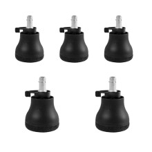 5pcs Furniture Caster Wheel Fixed Casters for easy  Movement On