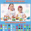 Cars Plaster Casting Set, 6 Patterns Craft Set, Gift for Boys 4