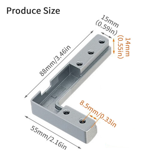 2/4Pcs Concealed Door Hinges Upper & Lower Pivots-2 pack 2