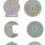 45Pcs Journal Sticker Paper PET Adhesive Sticker 5