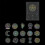 45Pcs Journal Sticker Paper PET Adhesive Sticker 12