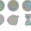 45Pcs Journal Sticker Paper PET Adhesive Sticker 7