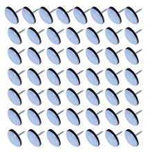 50Pieces Multipurpose Table Chair Foot Sliders Sturdy ABS-19MM