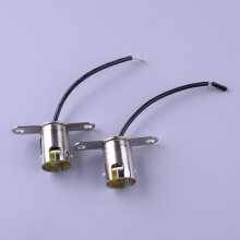 2PCS Universal Car 1156 1157 BAY15D LED-Lampenfassungshalter mit Kabelstecker 0-5A 3-36V