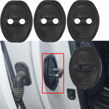 4Pcs Universal Autotür-Dämpfungspolster Silikon-Türverriegelungsschnalle Autotür Kollisionsschutzabdeckung Stoßdämpfer