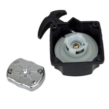 Marine Rückstoßstarter, Ziehstart geeignet für 2-Takt-Außenbordmotor 2 PS 3,5 PS Hangkai-Bootsmotor Schwarz
