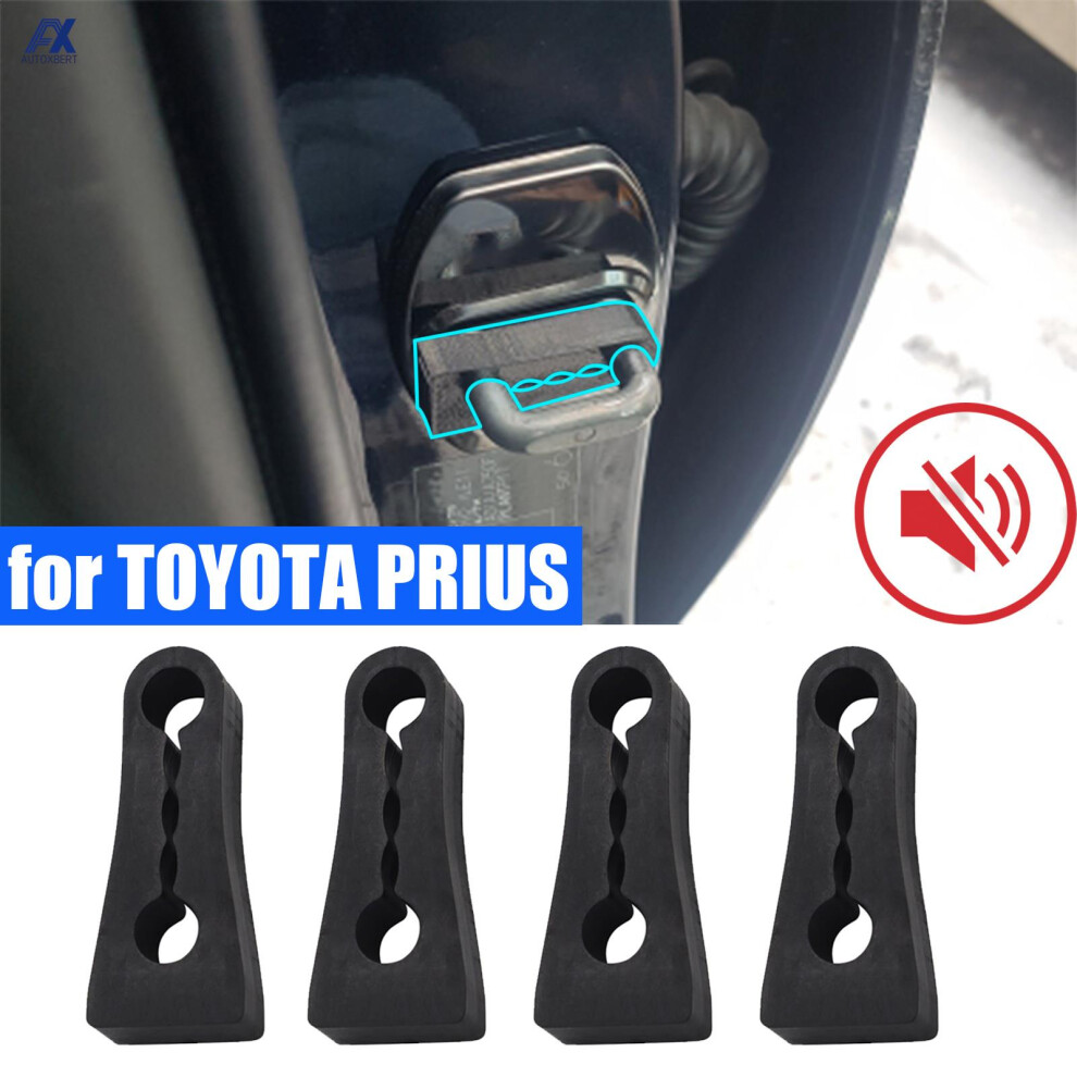 Car Door Lock Deadener Damper Buffer For Toyotaâ Prius 2006Â2022 Rattling Quiet Noise Deaf Sound Insulation Soundproofing Seal 6935161460889