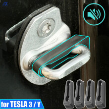 Amortisseur de bruit pour serrure de porte pour Tesla modèle 3 Y 2019-2024 Arrêt insonorisé qui grin