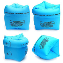 Arm Floaties For Summer Fun, Bright Colorful Design: Portable Non-Toxic Dual Airbag Arm Bands, Easy Inflate Deflate Swim Floats, Safe And Secure For