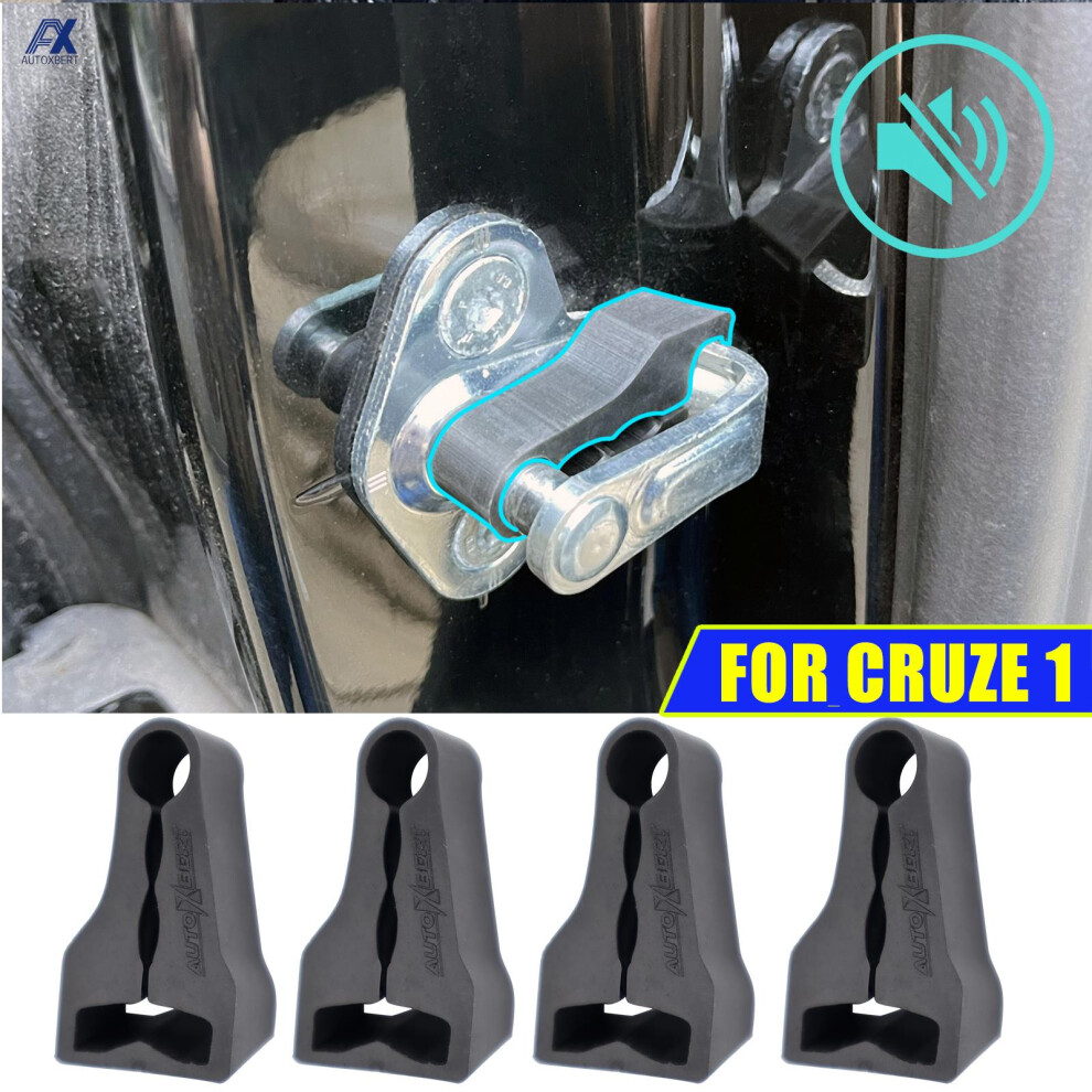 Door Lock Buffer Damper For Chevrolet Cruzeâ Trax Â Volt Orlando Soundproof Insulation Quietâ Deaf Creaking Noise Seal 6935161458923