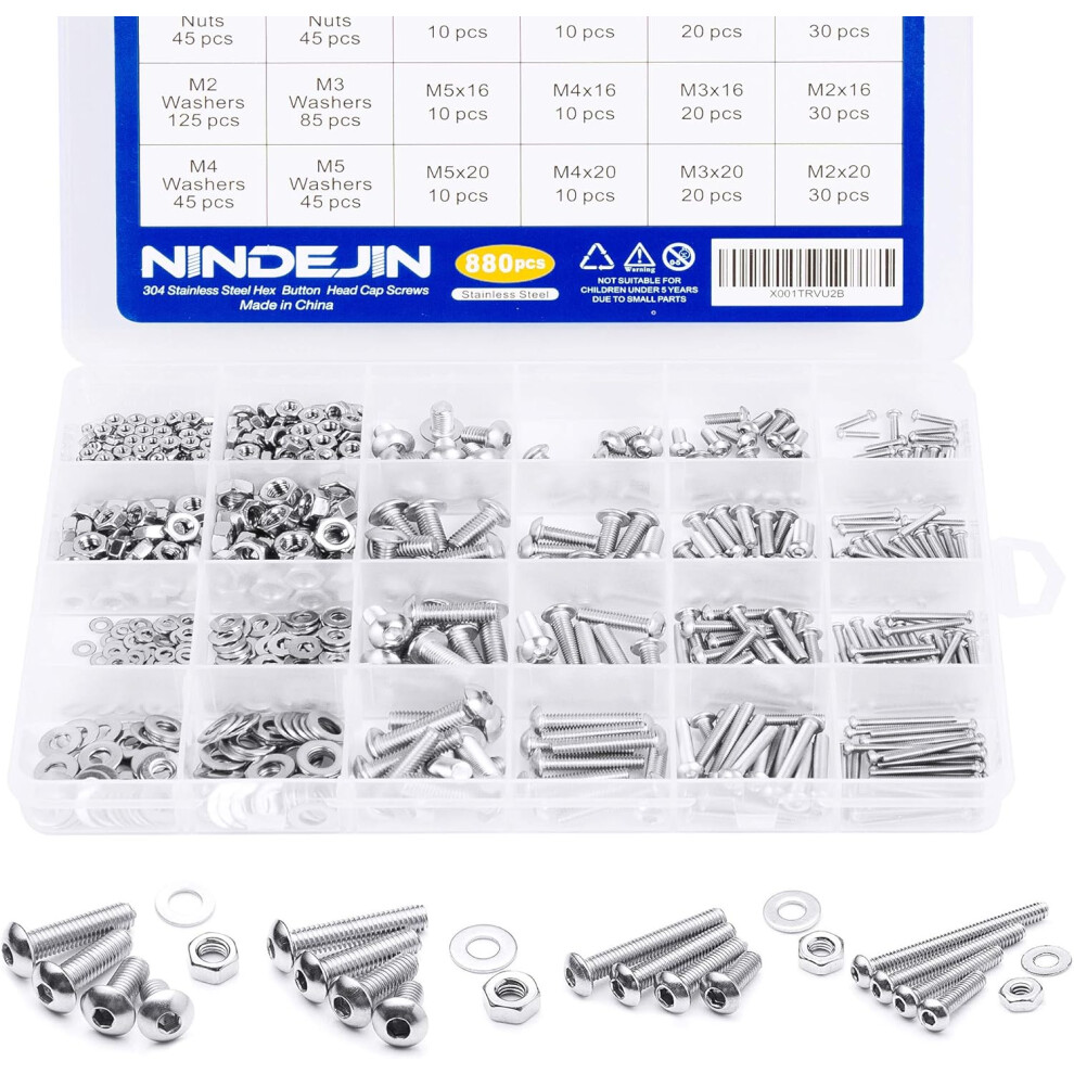 Stainless Steel Metric Thread Socket Head Cap Screws For Mechanical Installation, 12.9 Grade Superior Quality Corrosion Resistant In Extreme 9048212485643