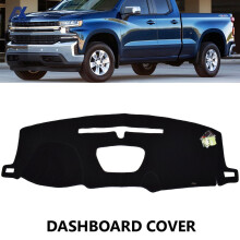 Autodashboard Met Dashboard Mat Dashboard Mat voor Chevrolet Silverado 1500 2500 3500 GMC Sierra 1500 2019 2020 Dashboard Deksel