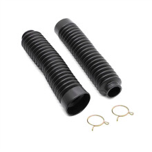 Motorcycle Fork Boots Dustproof Shock Protection Front Fork Cover for Suzuki GN250