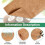 Y17A Liner Bulk Roll 0.5Mx1m Γλάστρα Ματ Χαλί Καρύδας Φοίνικας Για Καλάθια Τοίχου Είδη Κήπου 5