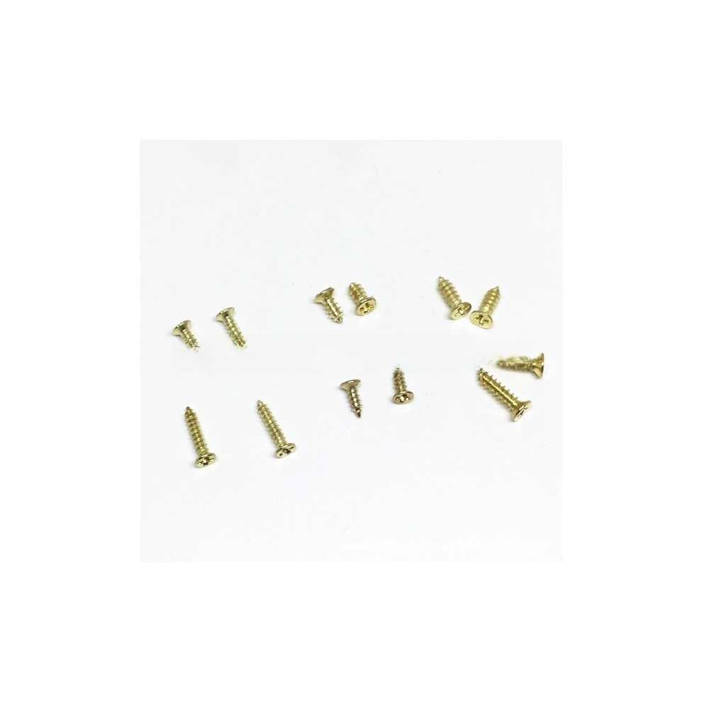 Heavy Traction Solid Brass Wood Screws, Phillips Drive, Antioxidative Finish, Perfect For Woodworking And Diy Projects, Corrosion Resistant, Simple 9128293558525