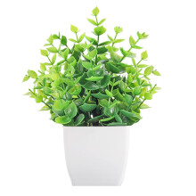 Künstliche Bonsai-Lavendel-Eukalyptuspflanzen-Ästhetik Pflegearm Pflege Realistisches Aussehen Pflegearme Hausdekoration