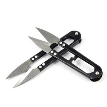 Tragbares Stickwerkzeug Nähwerkzeug Thrum-Fadenschneider Mini-Schere Handsatz U-Typ Angelwerkzeuge