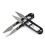 Portable Embroidery Sewing Tool Snips Thrum Thread Cutter Mini Scissors Hand Set U Type Fishing Craft tools 1
