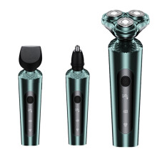 Electric Shaver for Men with 360 Floating Heads, USBC Fast Charging Beard Trimmer, IPX7 Waterproof