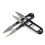 Portable Embroidery Sewing Tool Snips Thrum Thread Cutter Mini Scissors Hand Set U Type Fishing Craft tools 5