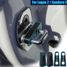 Türschloss-Klappe für Renault Logan 2 / Sandero 2 2014–2022 Schalldämmung Leise, taubes Knarren, quietschen, Geräuschdichtung.