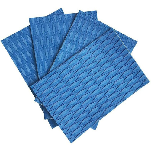Surfboard Deck 4Piece EVA Antislip Pads Black GripOptimized Pad Set For Riding 2