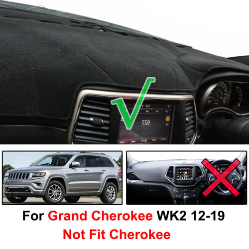 AX Dashmat Dashmat Dash Mat Dashboard Cover Deck pro Jeep Grand Cherokee WK2 2012 2013 2014 2015 - 2018 Panel Panel Panel Cover Table 1