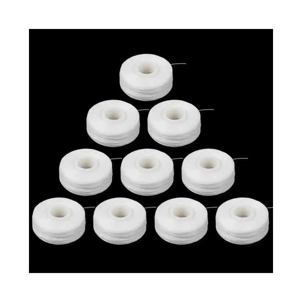 10 Rolls Dental Flosser Oral Hygiene Teeth Cleaning Dental Floss Spool Wax Mint Toothpick Flosser Teeth Flosser 50m