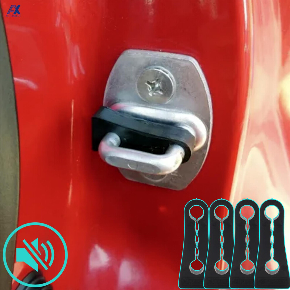 Sound Damper Door Lock Buffer For Suzuki Grand Vitara 2005-2019 Rattling Stop Soundproof Noise Deaf Seal Deadener Protector 6935161457636
