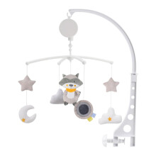 Crib Mobile for Baby, Musical Wind Chime Pendant with Soft Rotating Mechanism, Portable Nursery Decor for Stroller and Home