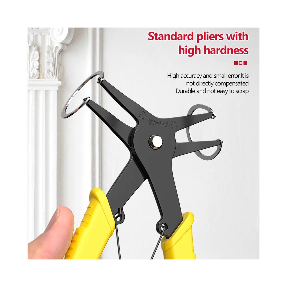 2 In 1 Circlip Pliers Internal And External Retaining Ring Pliers Inner Card Outer Retaining Ring Pliers Car Repair Tool 6935161441871